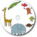 700MB CD-R Stock Graphics - Animals Graphic